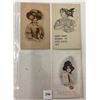 Image 1 : Pretty Lady Greeting Postcard Album 45+