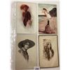 Image 3 : Pretty Lady Greeting Postcard Album 45+