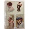 Image 4 : Pretty Lady Greeting Postcard Album 45+