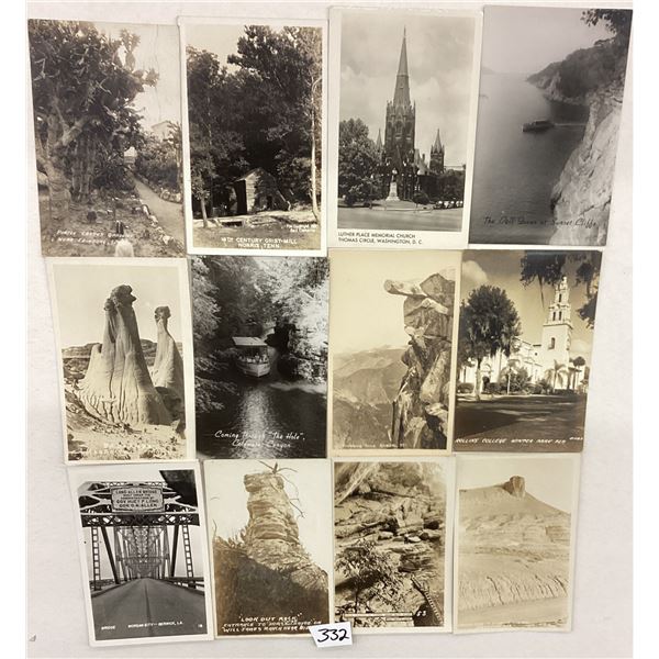 Real Photo USA Postcards Approx. 85