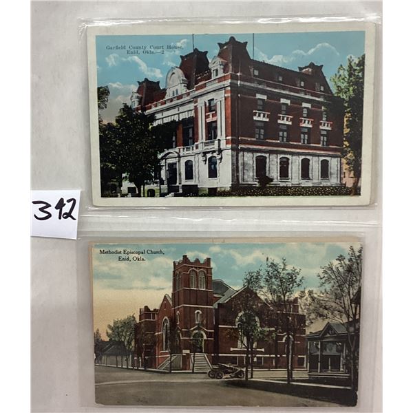 Oklahoma Postcard Album 20 Cards