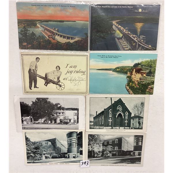 Missouri Postcards 75+