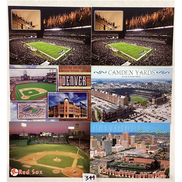Sports - Baseball & Football Stadium Postcards 325+