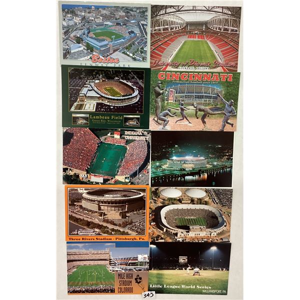 Sports - Baseball & Football Stadium Postcards 325+