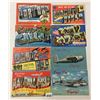 Image 1 : Military - Large Letter, V for Victory, Keep'em Flying Linen Postcards 16
