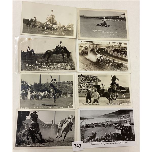 Western - Real Photo Rodeo Postcards 12