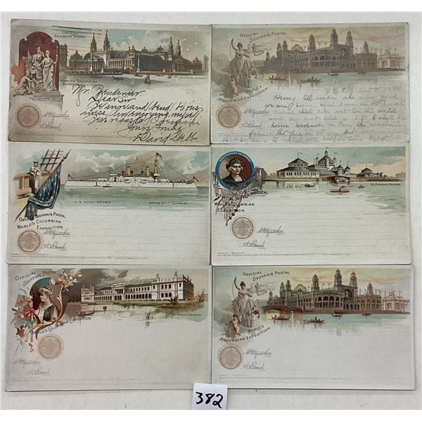1893 Columbian Exposition Postcard Album