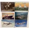 Image 2 : Transportation Partially Sorted 110+ Postcards