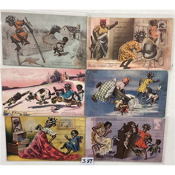 Kornelia Kinks Black Americana Postcards 6