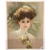 Image 2 : Ephemera - 4 Pretty Lady Gray Lithograph Co. NY Prints