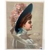 Image 3 : Ephemera - 4 Pretty Lady Gray Lithograph Co. NY Prints