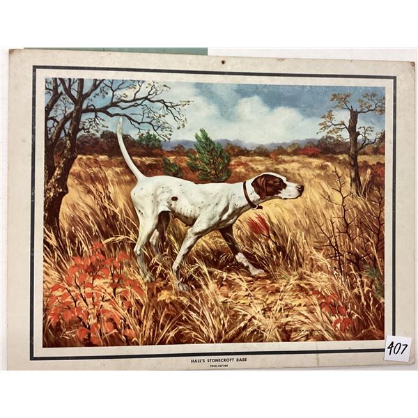 Ephemera - 3 Dupont Dog Prints