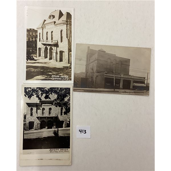 Colorado Real Photo Theater Postcards 3