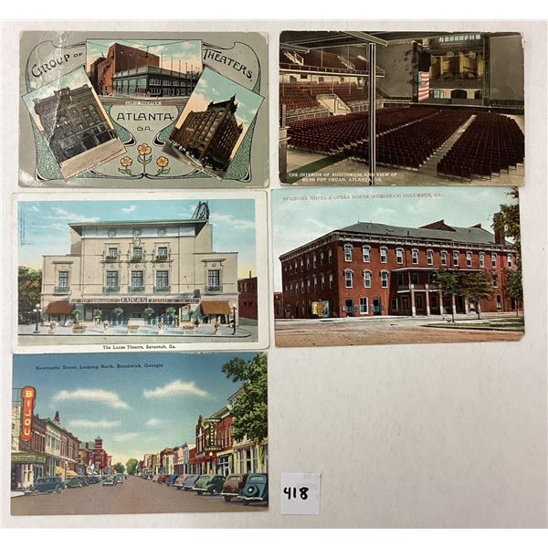 Georgia Theater Postcards 8