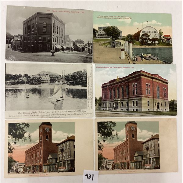 Maine Theater Postcards 8