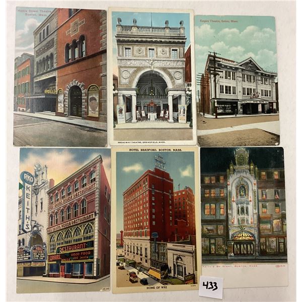 Massachusetts Theater Postcards 14