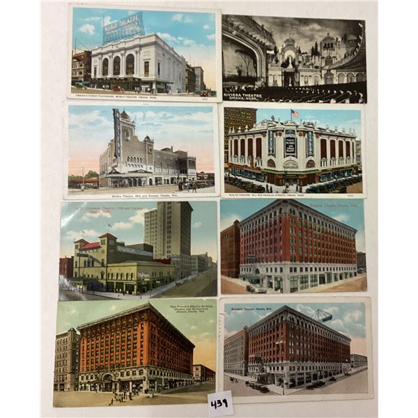 Omaha, Nebraska Theater Postcards 17