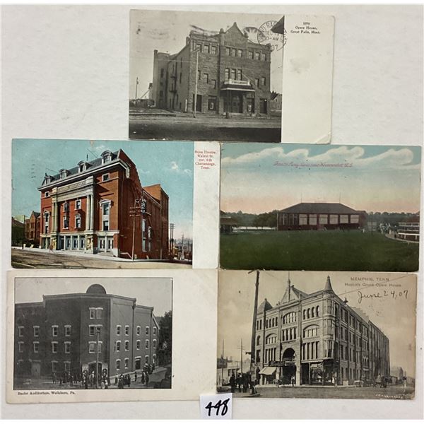 Misc. USA Theater Postcards 13