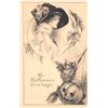 Image 1 : Fairman Gibson Pink Perfection JOL, Woman & Bat Halloween Holiday PC