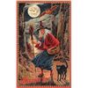 Image 1 : Tuck Series 160 Witch & Black Cat Halloween Holiday Greeting Postcard