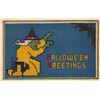Image 1 : Gibson Art Grid Design Witch Halloween Holiday Greeting PC