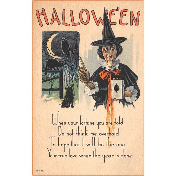 Halloween Nash Witch Halloween Holiday Greeting PC