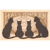 Image 1 : Sepia Gibson Black Cats & Jack O Lantern Halloween Holiday PC