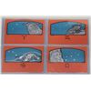 Image 2 : Set of 12 Zodiac Blue & Red Dietrich Meunier Postcard