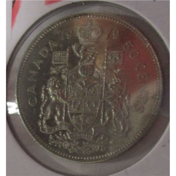 1929 CANADA HALF DOLLAR