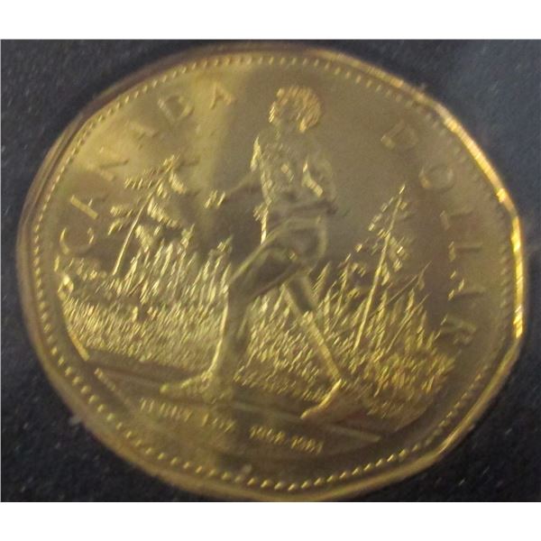 2005 PROOF CASED TERRY FOX CANADA DOLLAR