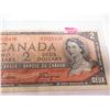 Image 3 : 1954 DEVILS FACE CANADA $2 BILL