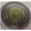 Image 2 : 2026 GOLD COLORED CENTER ON 50TH ANNIVERSARY CANADA CHARLES III TOONIE