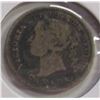 Image 2 : 1884 CANADA VICTORIAN SILVER FIVE CENT