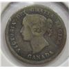 Image 2 : 1872H CANADA VICTORIAN SILVER FIVE CENT
