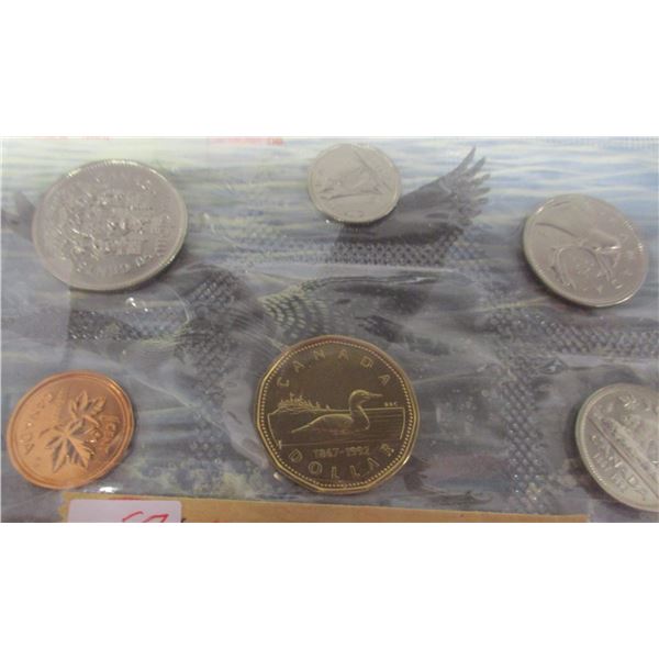 1992 PROOF CANADA MINT SEALED COIN SET