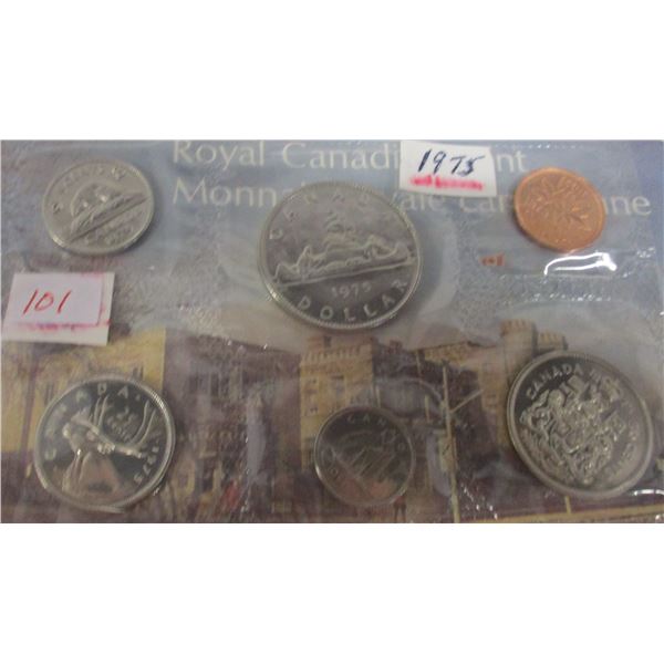 1975 PROOF CANADA MINT SEALED COIN SET