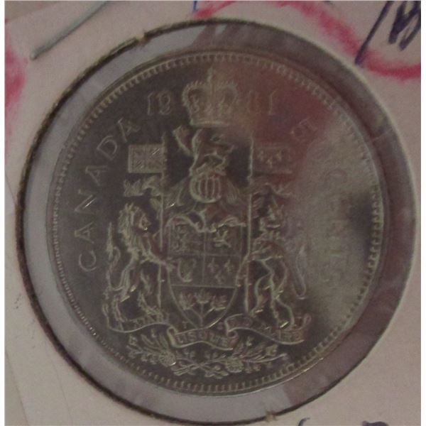 1981 UNCIRCULATED CANADA HALF DOLLAR