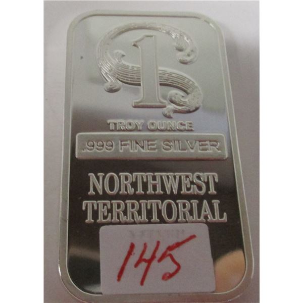 SILVER STYLE BAR (NON-MAGNETIC) (SOLD AS IS - NOT TESTED - SILVER CONTENT NOT VERIFIED)
