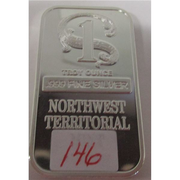 SILVER STYLE BAR (NON-MAGNETIC) (SOLD AS IS - NOT TESTED - SILVER CONTENT NOT VERIFIED)