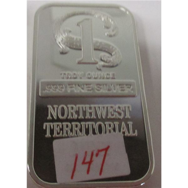 SILVER STYLE BAR (NON-MAGNETIC) (SOLD AS IS - NOT TESTED - SILVER CONTENT NOT VERIFIED)
