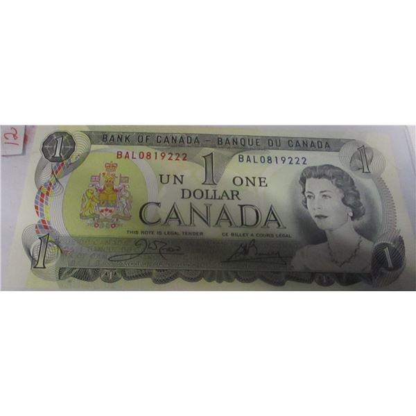 1973 CRISP UNCIRCULATED LAST OF CANADA $1 BILLS