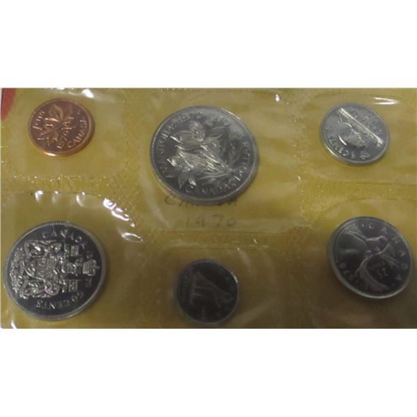 1970 MANITOBA PROOF CANADA MINT SEALED COIN SET