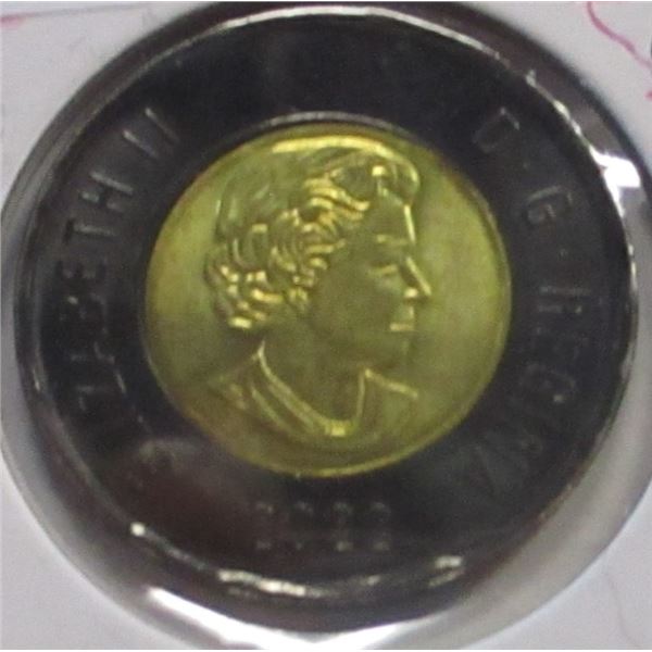 2022 MEMORY OF QUEEN ELIZABETH II MEMORIAL $2 COIN
