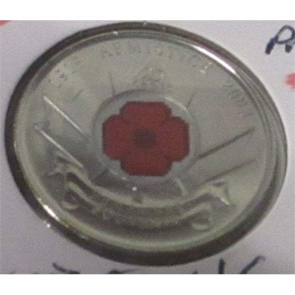 1918 - 2008 REMEMBERANCE PROOF WORLD WAR I CANADA QUARTER