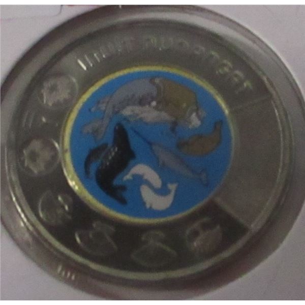 2024 INUIT NUNANVAT NWT CANADA $2 COIN
