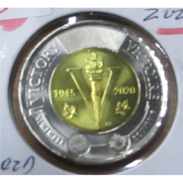 1945 - 2020 WORLD WAR II VICTORY TOONIE