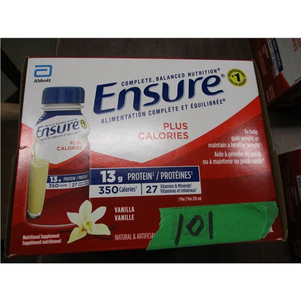 ENSURE CALORIE PLUS VANILLA DRINK (6 X 235 ML)