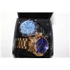 Image 1 : PAIR OF ESTATE WRIST WATCHES IN BOX