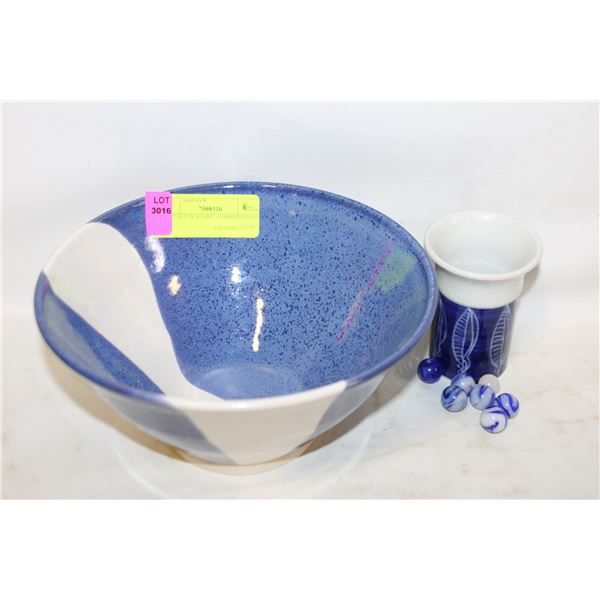 VINTAGE POTTERY ASSORTED LOT