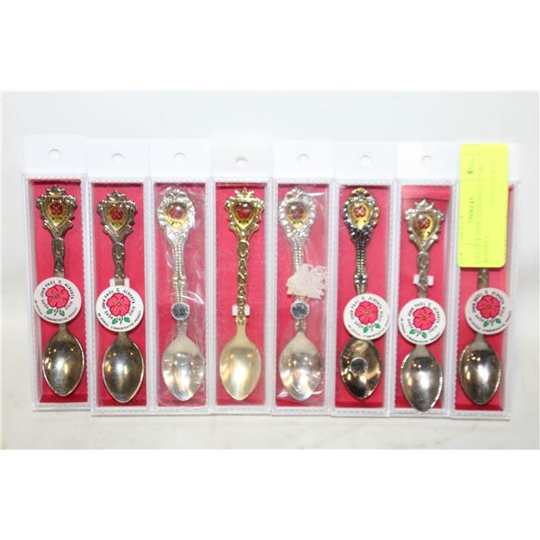 LOT OF 8 POPE JOHN PAUL II 1984 ALBERTA